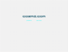 Tablet Screenshot of cozmi.com